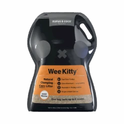 Rufus & Coco Wee Kitty Clumping Corn Cat Litter