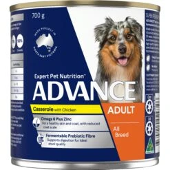 Pet Supplies Shop 32 Advance Casserole With Chicken All Breed Adult Wet Dog Food Can 700g X 12