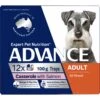 Advance Casserole With Salmon All Breed Adult Wet Dog Food Tray 100g X 12