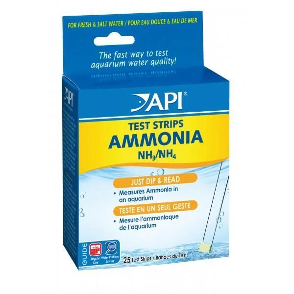 API Ammonia Freshwater And Saltwater Aquarium Test Strips 3 API Ammonia Freshwater And Saltwater Aquarium Test Strips