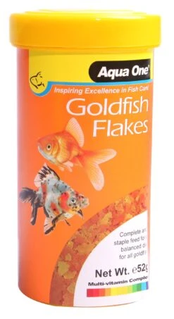 Aqua One Goldfish Flake Food 52g