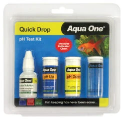 Aqua One QuickDrop PH 6 To 7.8 Test Kit 100 Tests