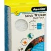 Aqua One Scrub N Clean Algae Pad Duo Pack -Pet Supplies Shop 0 aqua one scrub n clean algae pad duo pack