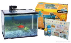 Aqua One Splish & Splash Starter Kit Med 21L Glass Aquarium