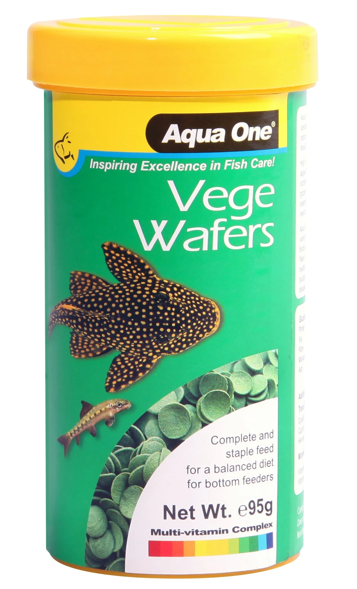 Aqua One Vege Wafer Food 95g 3 Aqua One Vege Wafer Food 95g