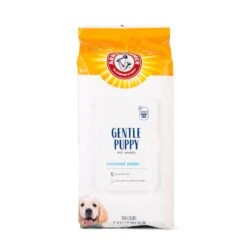 Arm And Hammer Heavy Gentle Puppy Wipes Coconut Water 100 Pack