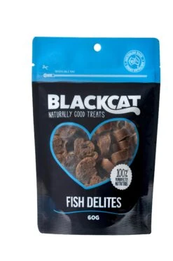 Blackcat Fish Delites Cat Treat 60g