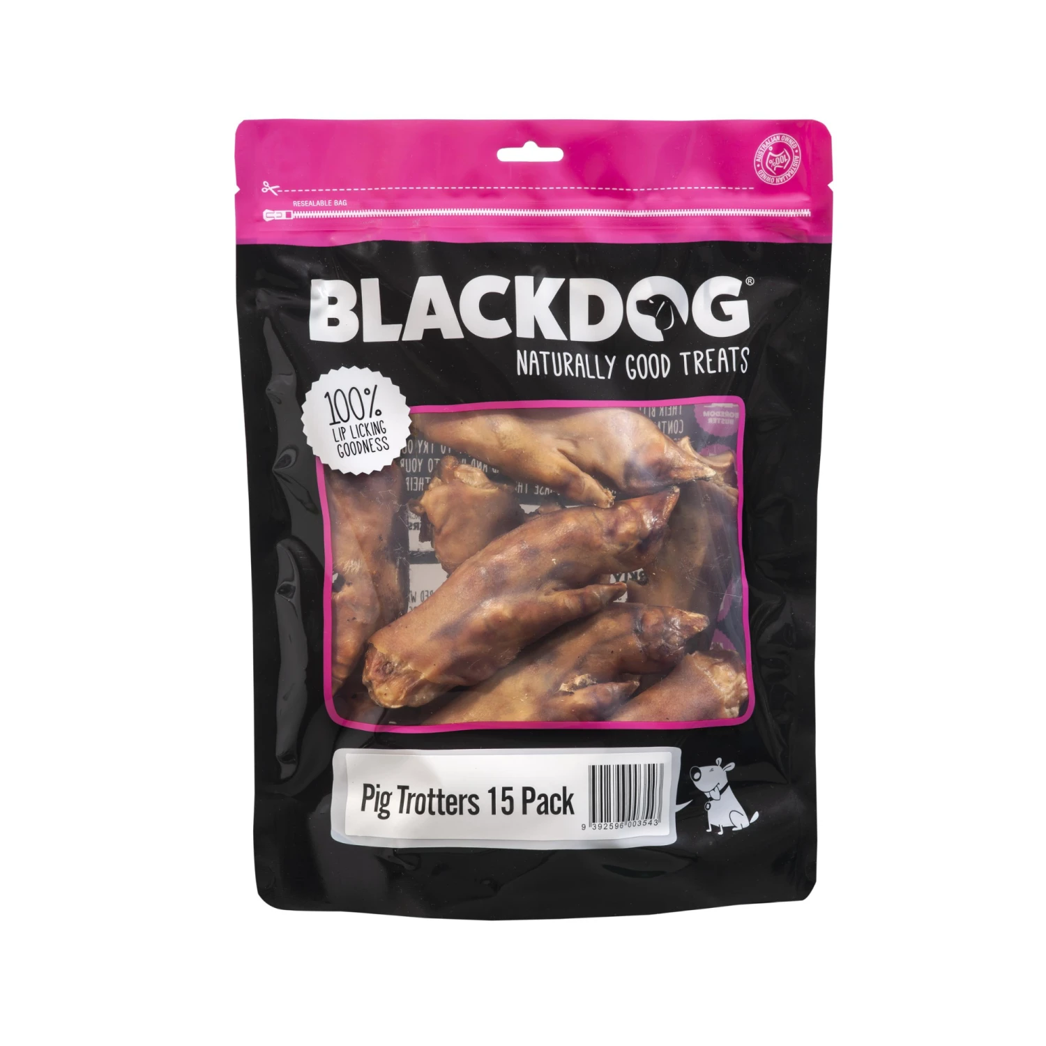 Blackdog Trotters Dog Treat 15 Pack 3 Blackdog Trotters Dog Treat 15 Pack