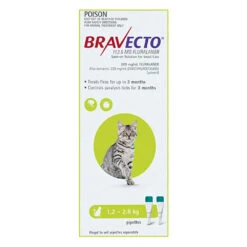 Bravecto Spot On Small Cats 1.2-2.8 Kg 2 Pack