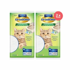 Ezi-LockOdour Dual Layer Cat Litter System Absorbent Cat Pads 4pk X 2