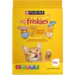 Friskies 7 Flavours Adult Dry Cat Food 6kg