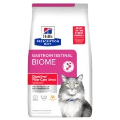 Hill's Prescription Diet Gastrointestinal Biome Stress Digestive/Fibre Care Dry Cat Food 1.8kg
