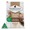 Ivory Coat Adult Grain Free Chicken & Kangaroo Dry Cat Food 4kg 2 Ivory Coat Adult Grain Free Chicken & Kangaroo Dry Cat Food 4kg -Pet Supplies Shop 0 ivory coat adult grain free chicken kangaroo dry cat food