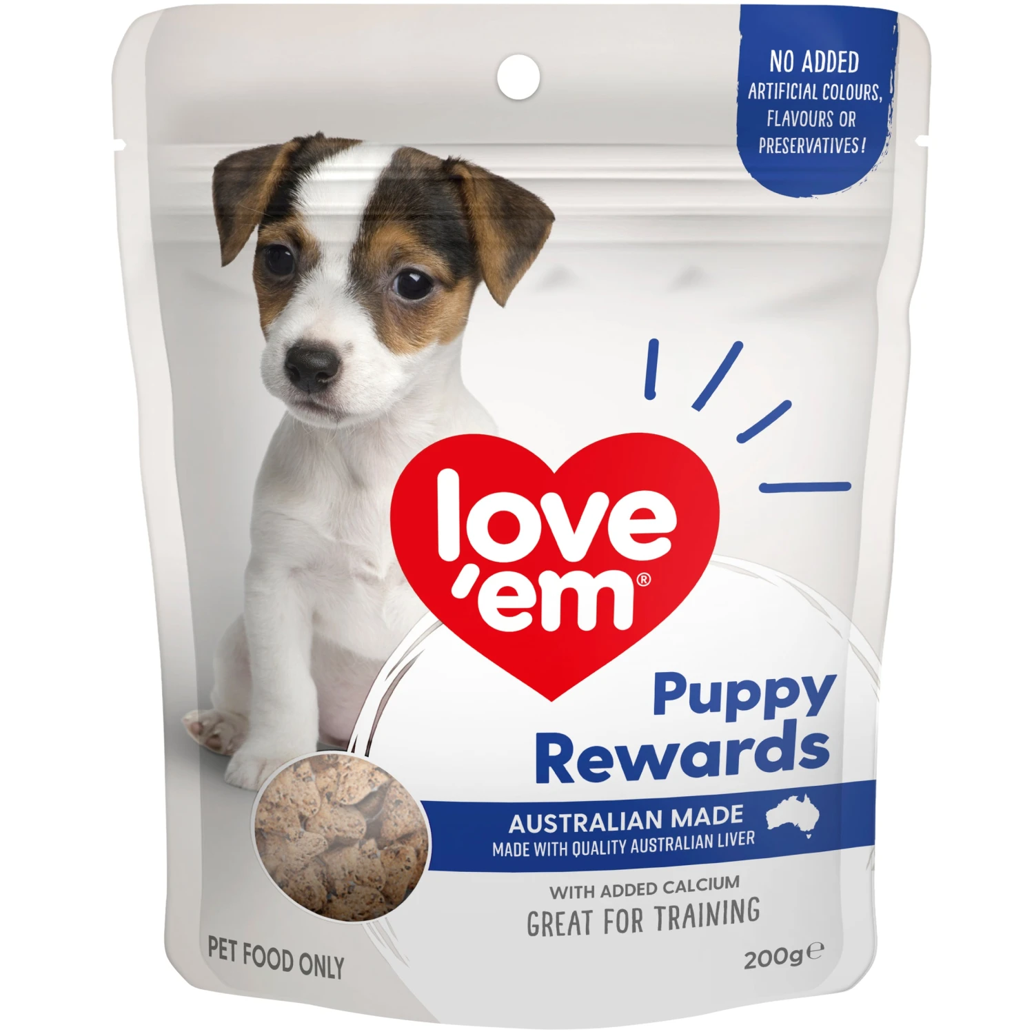 Love Em Puppy Rewards Dog Treats 200g 3 Love Em Puppy Rewards Dog Treats 200g