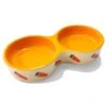 Nature Island Carrot Double Small Animal Bowl -Pet Supplies Shop 0 nature island carro double small animal bowl
