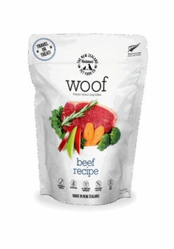 Pet Supplies Shop 11 New Zealand Naturals Woof Freeze Dried Dog Treat Beef 50g