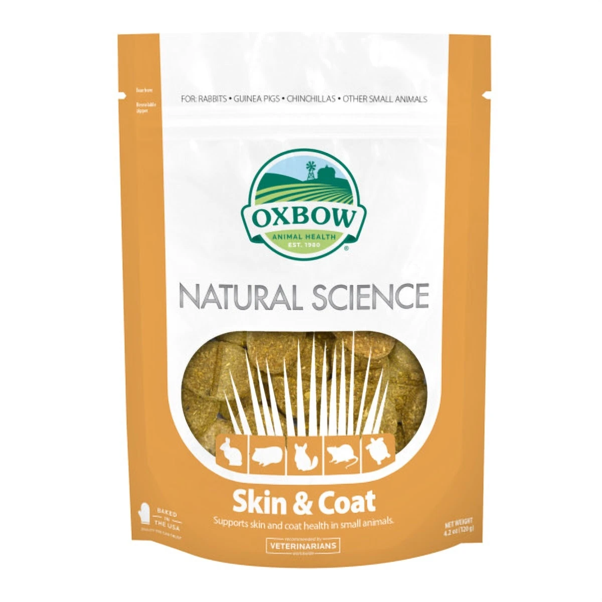 Oxbow Natural Science Skin And Coat 120g 3 Oxbow Natural Science Skin And Coat 120g