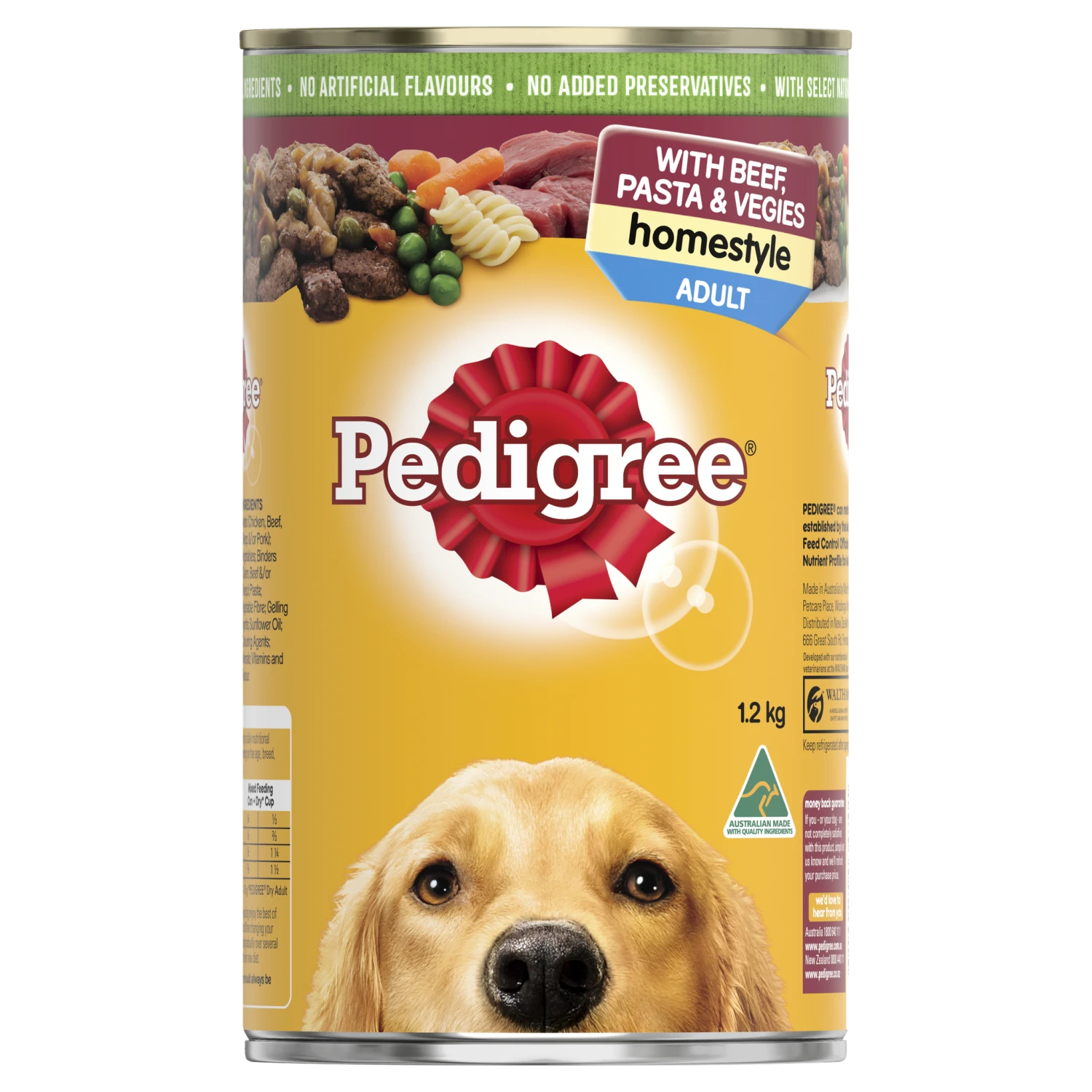 Pedigree Dog Adult Wet Food Home Style Beef Pasta & Veg 1.2kg X 12 3 Pedigree Dog Adult Wet Food Home Style Beef Pasta & Veg 1.2kg X 12