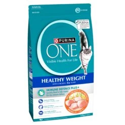 Purina ONE Healthy Weight With Chicken Adult Dry Cat Food 1.4kg