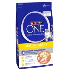 Purina ONE Senior 7+ With Chicken Adult Dry Cat Food 1.4kg
