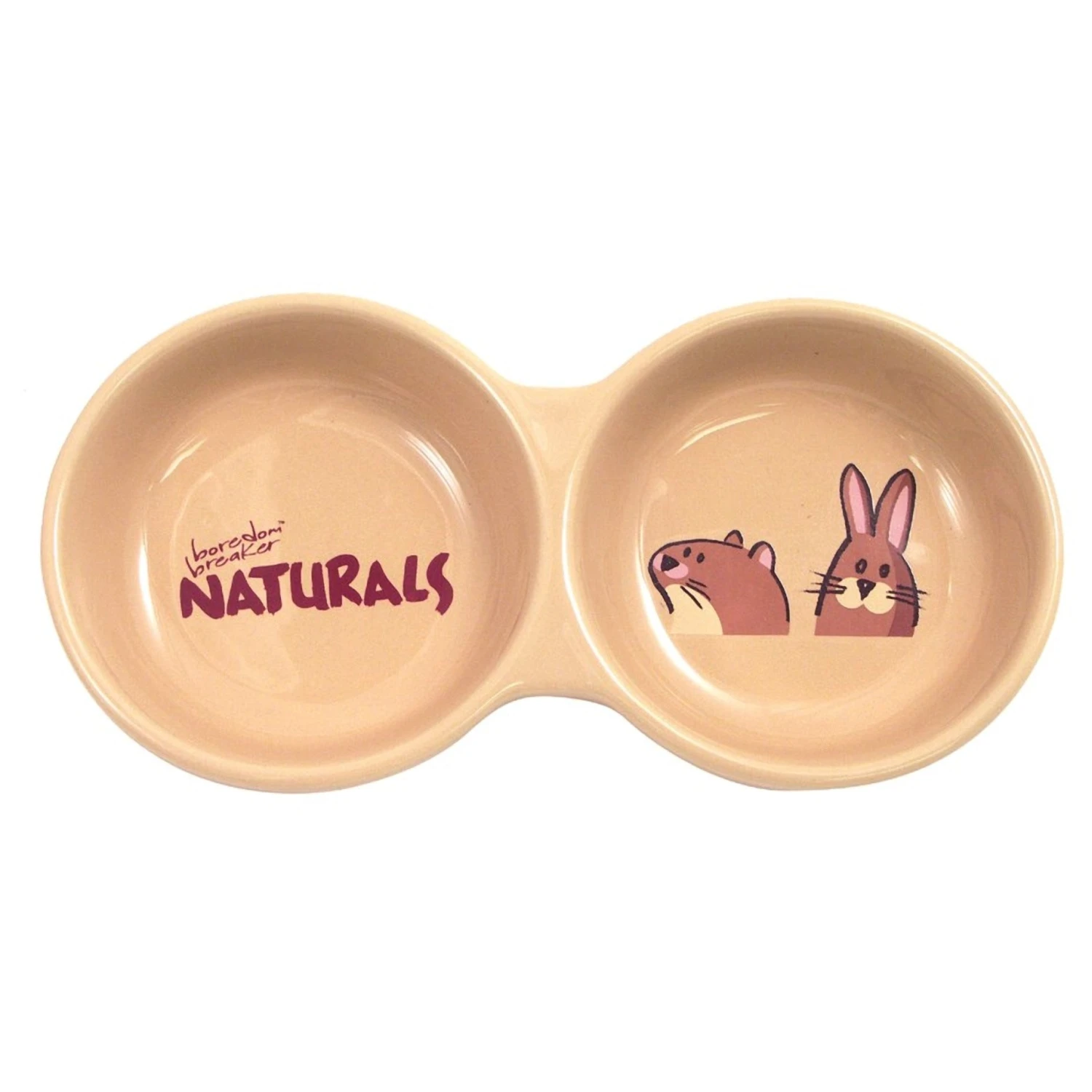 Rosewood Rabbit And Guinea Pig Print Ceramic Bowl 3 Rosewood Rabbit And Guinea Pig Print Ceramic Bowl