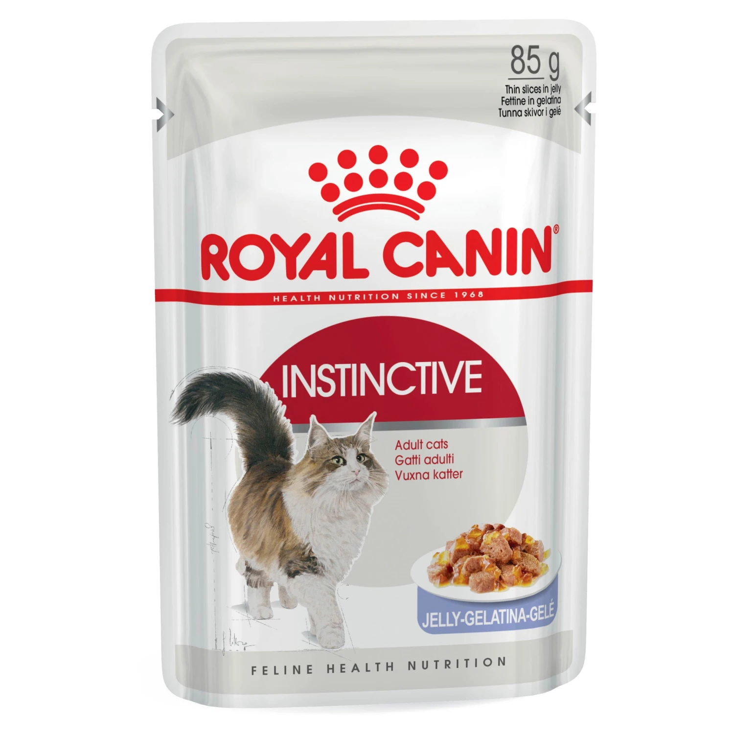 Royal Canin Instinctive With Jelly Adult Wet Cat Food Pouches 85g X 12 3 Royal Canin Instinctive With Jelly Adult Wet Cat Food Pouches 85g X 12