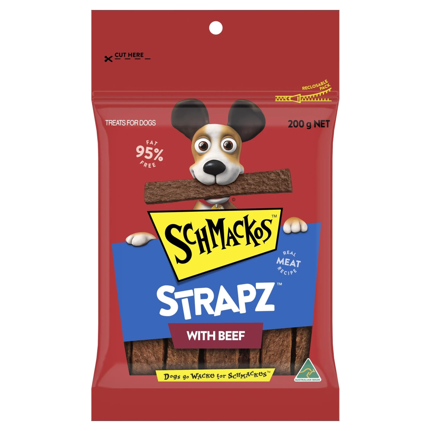 Schmackos Dog Treat Strapz Beef Dog Treat 3 Schmackos Dog Treat Strapz Beef Dog Treat