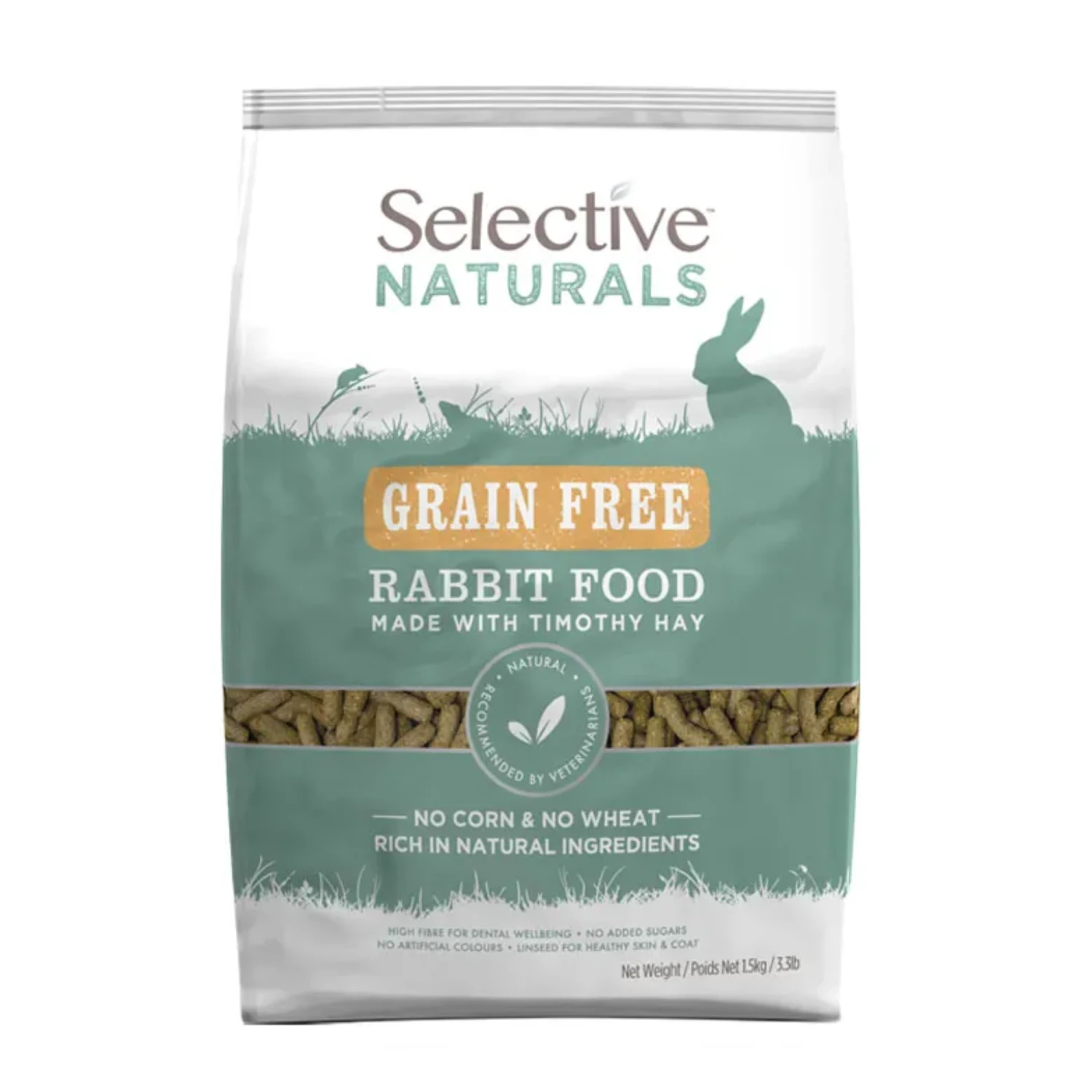 Science Selective Naturals Grain Free Rabbit Food 1.5kg 3 Science Selective Naturals Grain Free Rabbit Food 1.5kg