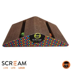 Scream Triangle Cat Scratcher -Pet Supplies Shop 0 scream triangle cat scratcher