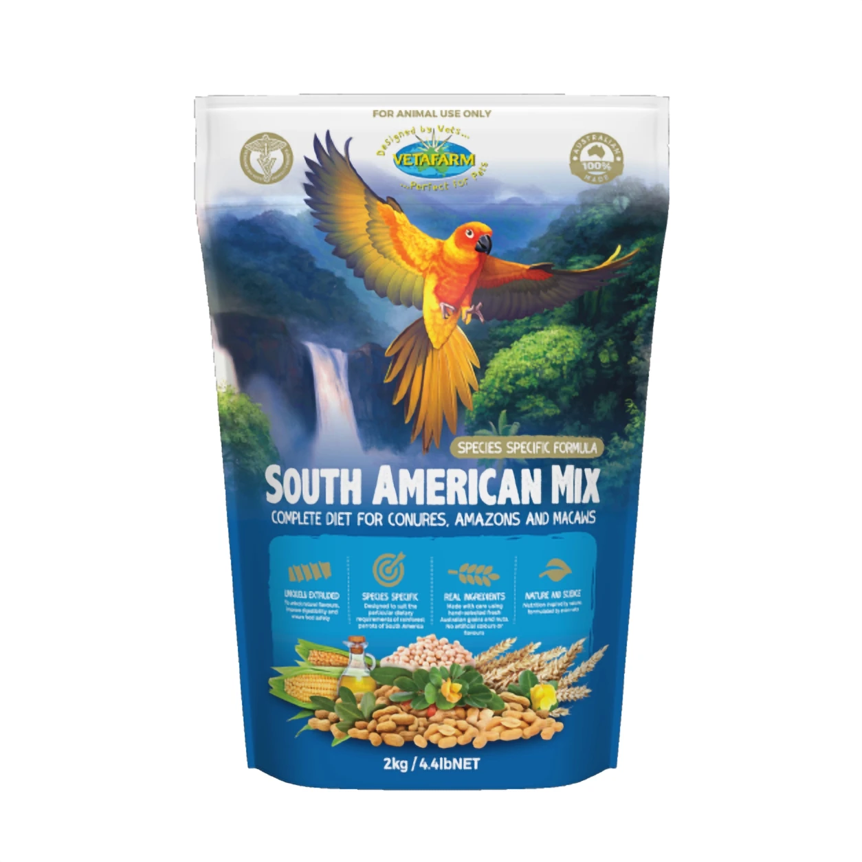 Vetafarm South American Mix Bird Food 3 Vetafarm South American Mix Bird Food