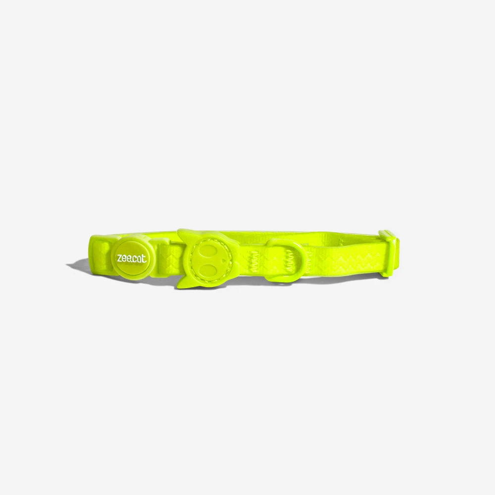 Zee Cat Neopro Lime Cat Collar 3 Zee Cat Neopro Lime Cat Collar