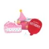 Zippypaws Birthday Box Pink Dog Toy 1 Zippypaws Birthday Box Pink Dog Toy -Pet Supplies Shop 0 zippypaws birthday box pink dog toy