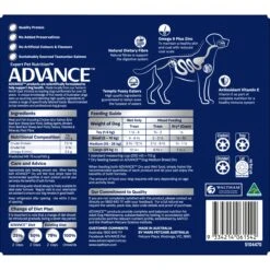 Advance Casserole With Salmon All Breed Adult Wet Dog Food Tray 100g X 12 14 Advance Casserole With Salmon All Breed Adult Wet Dog Food Tray 100g X 12 -Pet Supplies Shop 1 advance casserole with salmon all breed adult wet dog food tray 100g x 12