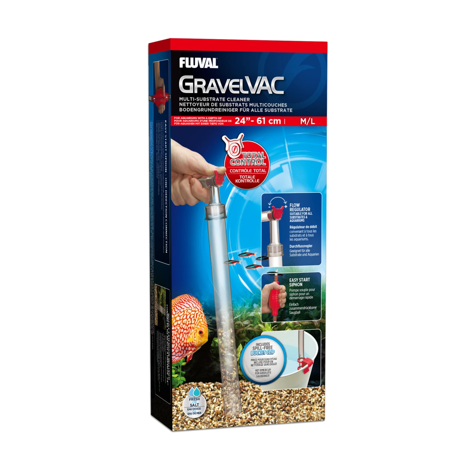 Fluval Gravel Vac Substrate Cleaner 4 Fluval Gravel Vac Substrate Cleaner - Image 2
