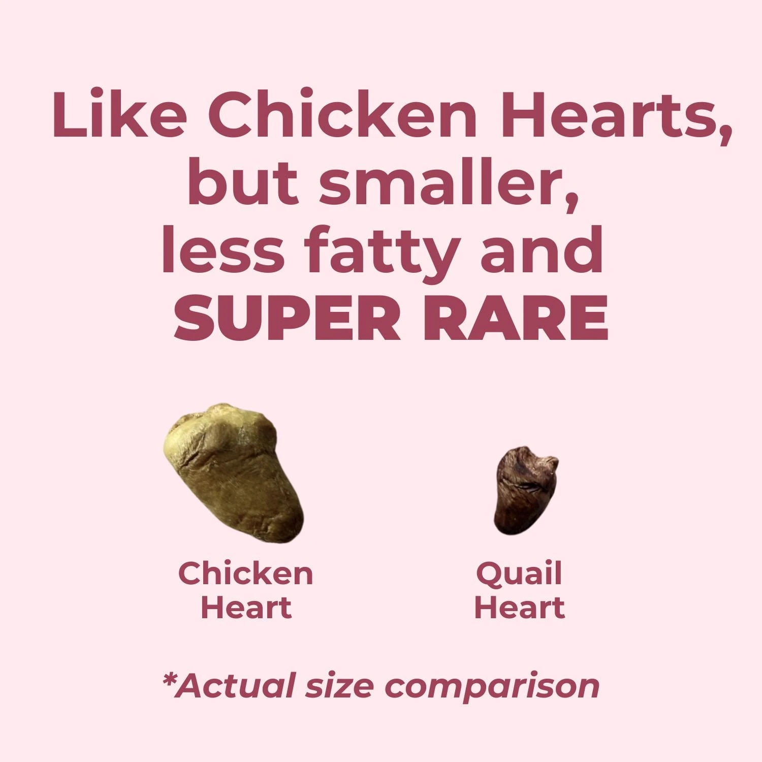 Fureeze Freeze Dried Quail Hearts Tasmanian Made Treats For Cats & Dogs 40g 4 Fureeze Freeze Dried Quail Hearts Tasmanian Made Treats For Cats & Dogs 40g - Image 2