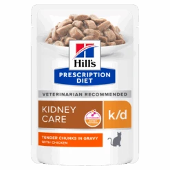 Hill's Prescription Diet K/d Kidney Care Chicken Cat Food Pouches 85g X 12 -Pet Supplies Shop 1 hills prescription diet k d kidney care chicken cat food pouches 85g x 12