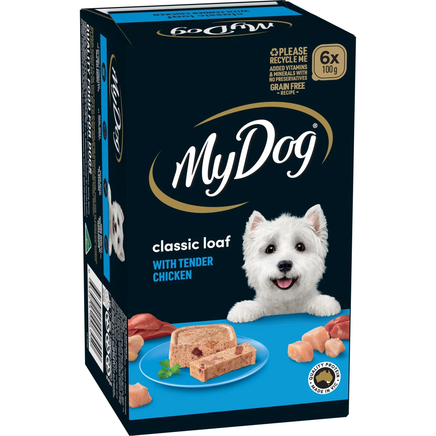 My Dog Dog Wet Food Chicken Supreme Loaf 100g X 6 4 My Dog Dog Wet Food Chicken Supreme Loaf 100g X 6 - Image 2