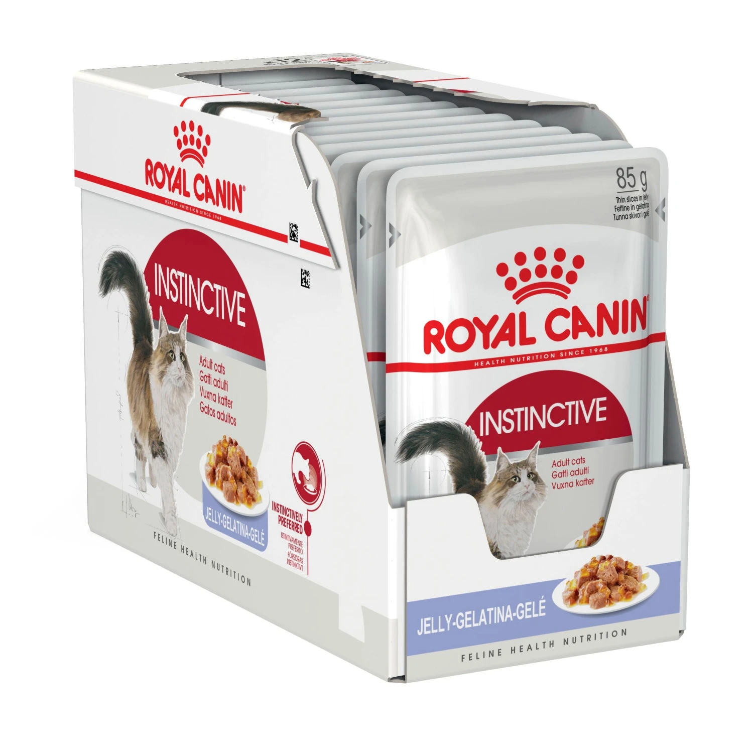 Royal Canin Instinctive With Jelly Adult Wet Cat Food Pouches 85g X 12 4 Royal Canin Instinctive With Jelly Adult Wet Cat Food Pouches 85g X 12 - Image 2