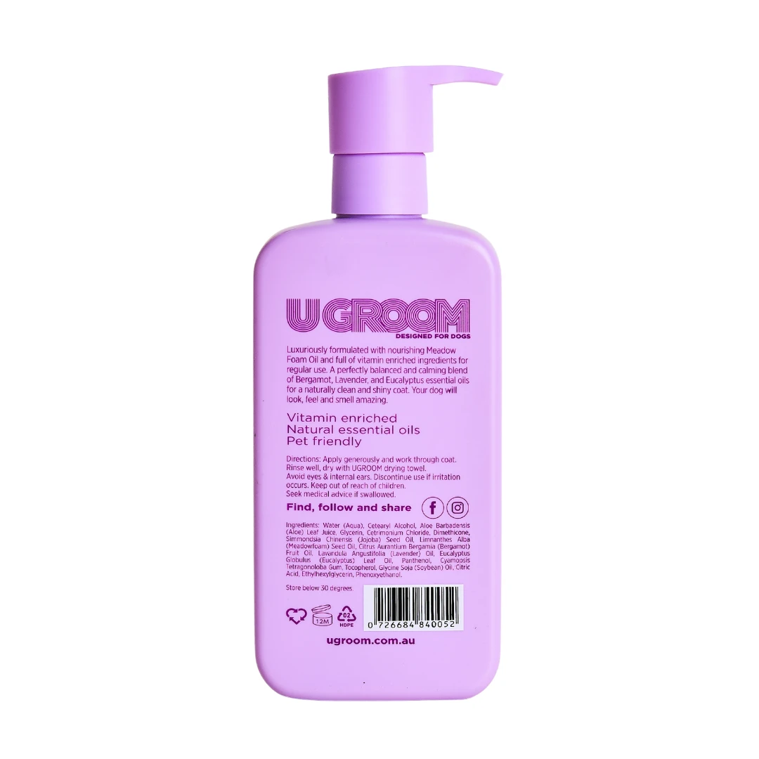 U GROOM Dog Conditioner 450ml 4 U GROOM Dog Conditioner 450ml - Image 2