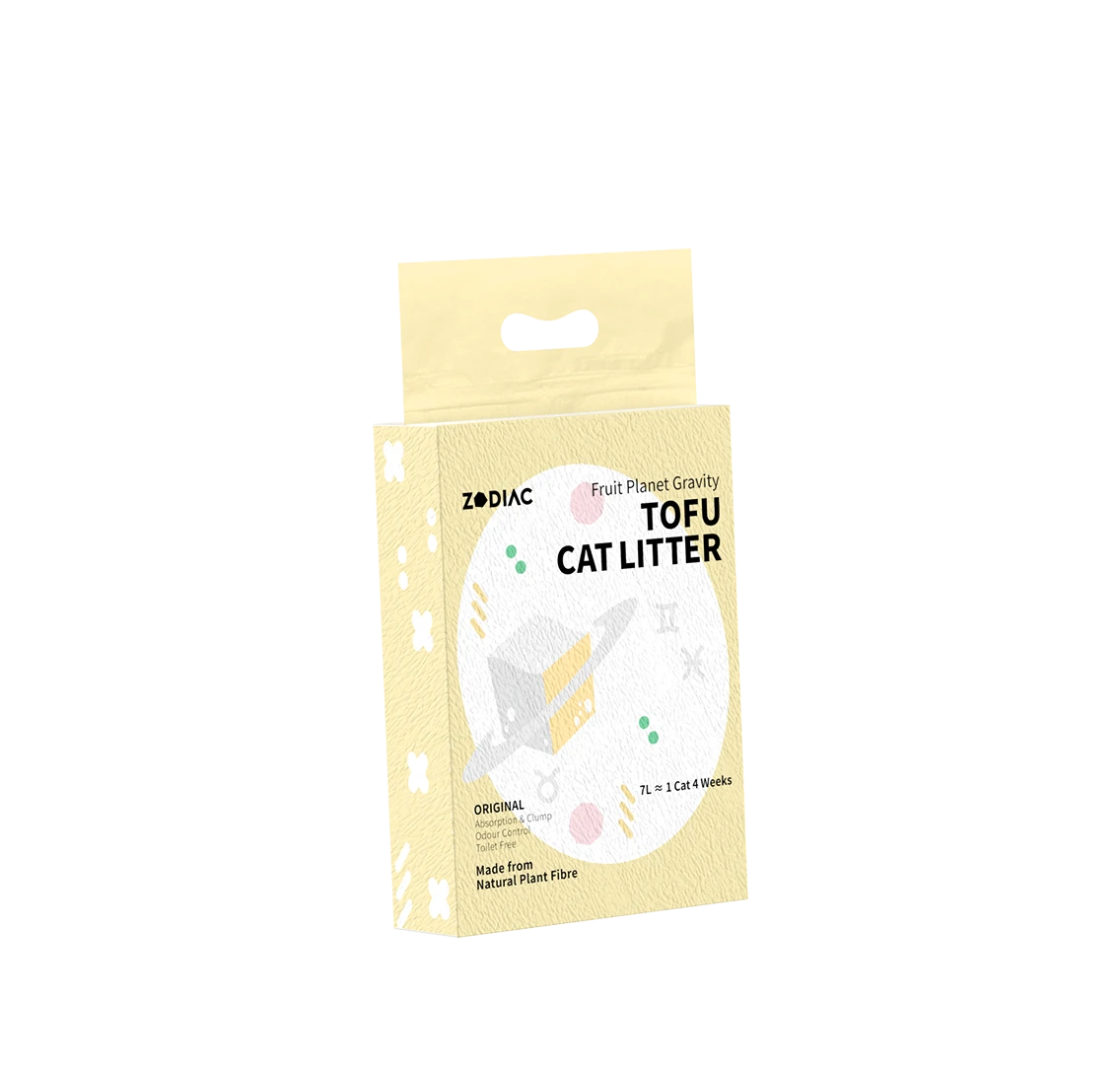 ZODIAC Fruity Tofu Original Cat Litter 2.5kg X 4 4 ZODIAC Fruity Tofu Original Cat Litter 2.5kg X 4 - Image 2