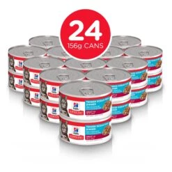 Hill's Science Diet Adult Tender Tuna Dinner Canned Cat Food 156g X 24 -Pet Supplies Shop 10 hill s science diet adult tender tuna dinner canned cat food 156g x 24