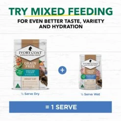 Ivory Coat Grain Free Adult Chicken Fish Jelly Cat Wet Food 85g X 12 15 Ivory Coat Grain Free Adult Chicken Fish Jelly Cat Wet Food 85g X 12 -Pet Supplies Shop 10 ivory coat adult chicken fish jelly cat wet food 85g x 12