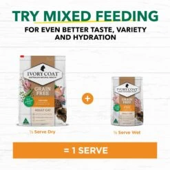 Ivory Coat Adult Grain Free Chicken Cat Dry Food 4kg 25 Ivory Coat Adult Grain Free Chicken Cat Dry Food 4kg -Pet Supplies Shop 12 ivory coat adult grain free chicken cat dry food