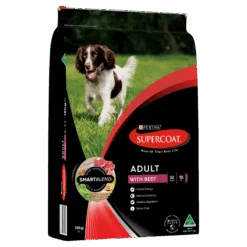 Supercoat Beef Adult Dry Dog Food 18kg