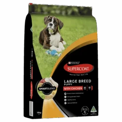 Supercoat Chicken Large Breed Puppy Dry Dog Food 18kg
