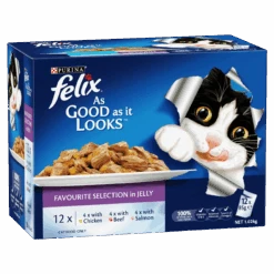Felix As Good As It Looks Favourite Selection Adult Wet Cat Food 85g X 12