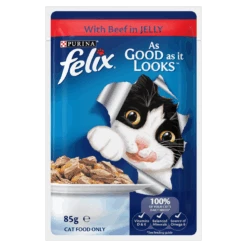 Felix As Good As It Looks Favourite Selection Adult Wet Cat Food 85g X 12 -Pet Supplies Shop 12390410616862