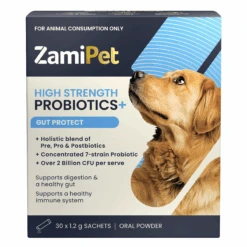 ZamiPet High Strength Probiotics Gut Protect For Dogs 1.2g X 30 Sachets
