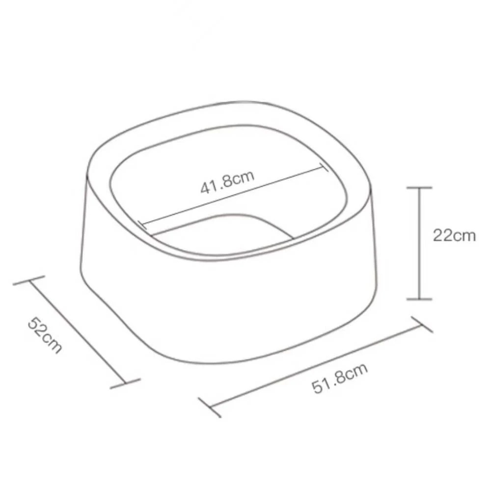 Michu Macaron Open High Edge Extra Large Cat Litter Box Taro 12 Michu Macaron Open High Edge Extra Large Cat Litter Box Taro - Image 10