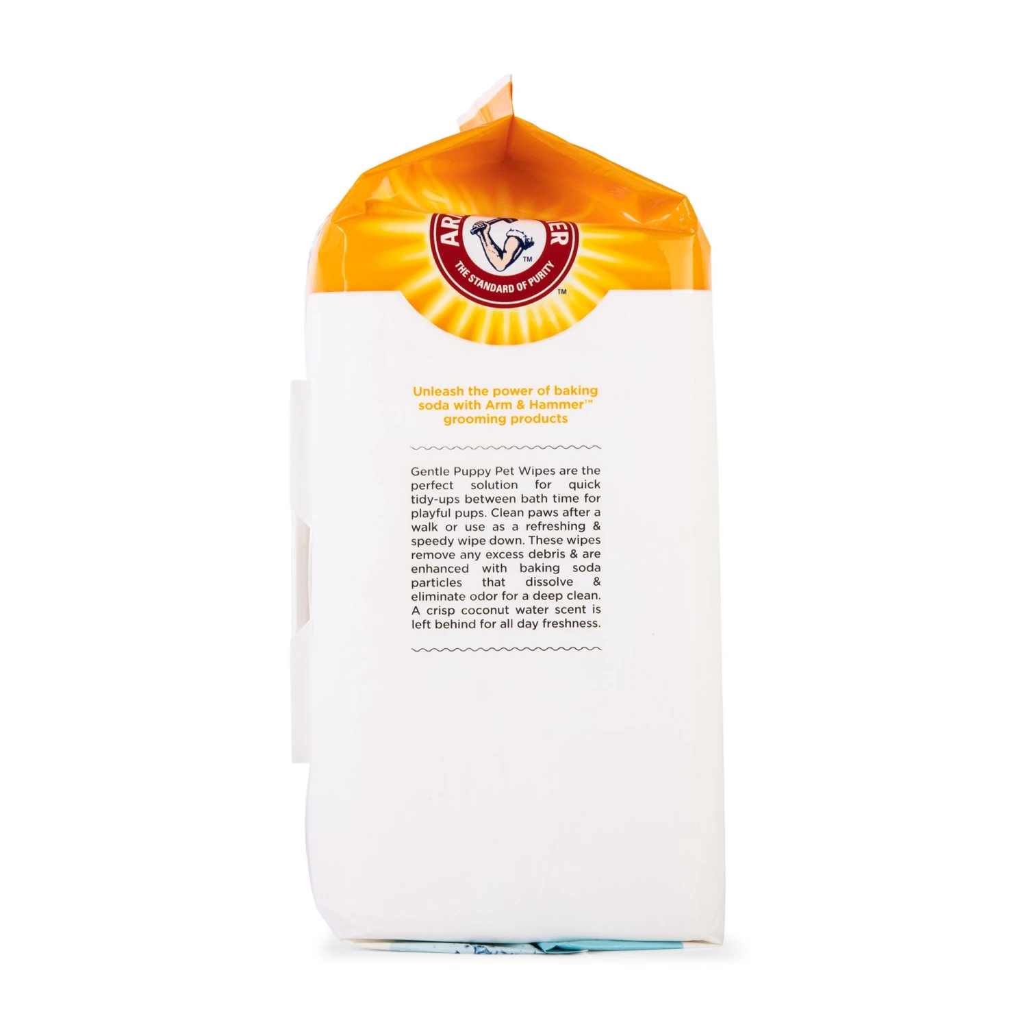 Arm And Hammer Heavy Gentle Puppy Wipes Coconut Water 100 Pack 5 Arm And Hammer Heavy Gentle Puppy Wipes Coconut Water 100 Pack - Image 3